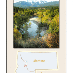 Bitterroot River Access Map